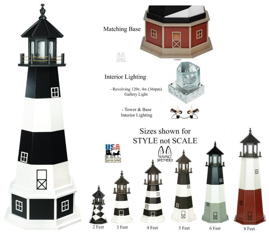 Lighthouse BODIE ISLAND - North Carolina Outer Banks Working
