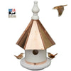 BirdhouseWREN BIRDHOUSE - Azek Vinyl Bird Condo with Copper Roof & Trimbirdbird houseSaving Shepherd