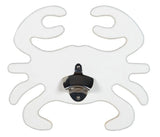 CRAB BOTTLE OPENER - Large Indoor Outdoor Poly & Stainless Steel