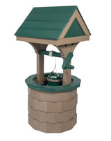 WISHING WELL - 57" Amish Handcrafted All Weather Poly in 13 Colors