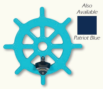 Bottle OpenersSHIP WHEEL BOTTLE OPENER - Large Indoor Outdoor Poly & Stainless Steelcountry accentcountry accentsSaving Shepherd