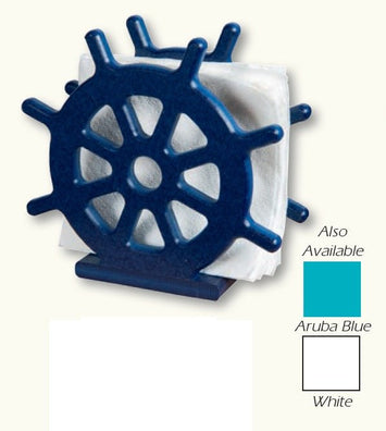 Napkin Holders & DispensersSHIP WHEEL NAPKIN HOLDER - Large Indoor Outdoor 4 Season Polycountry accentcountry accentsSaving Shepherd