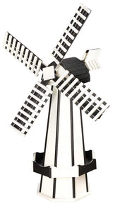 Windmill41" POLY WINDMILL - Working Dutch Garden Weathervane in 22 Colors Amish USAAmishwind millSaving Shepherd