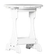 4 SEASON CANDY TABLE - Maintenace Free Poly Outdoor Side Stand in 19 Colors