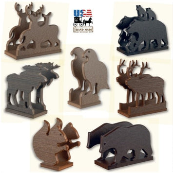 Napkin Holders & DispensersWILDLIFE NAPKIN HOLDER - Eagle Bear Elk Moose Deer & Squirrelcountry accentcountry accentsSaving Shepherd