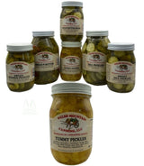 PicklesYUMMY PICKLES - 16 & 32 oz Jars Amish Homemade in Lancaster USAfarm marketkosherSaving Shepherd