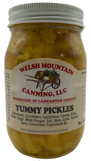PicklesYUMMY PICKLES - 16 & 32 oz Jars Amish Homemade in Lancaster USAfarm marketkosherSaving Shepherd
