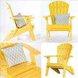 Adirondack ChairFOLDING ADIRONDACK CHAIR - 4 Season Maintenace Free in 19 ColorsAdirondackchairSaving Shepherd