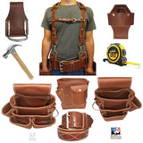 HAMMER HOLSTER - Stitched Leather & Riveted Stainless Steel Holder USASaving Shepherd