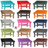 Outdoor FurnitureADIRONDACK CHAIR FOOTREST - 4 Season Maintenace Free Poly Outdoor Ottoman in 19 ColorsAdirondackottomanSaving Shepherd