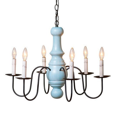 Country LightingWoodspun & Metal 6 ARM MAPLE GLENN CHANDELIER in MODERN FARMHOUSE finishesantiquecandelabraSaving Shepherd