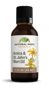 ARNICA & St. JOHN'S WORT OIL - with Rosemary and Vitamin E Oils