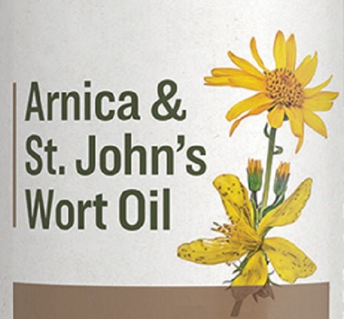 ARNICA & St. JOHN'S WORT OIL - with Rosemary and Vitamin E Oils