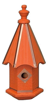 BirdhousesBLUEBIRD BIRDHOUSE - 6 Vibrant Colors with Copper Trim & Accentsbirdbird houseSaving Shepherd