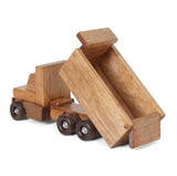 Wooden & Handcrafted ToysLarge DUMP TRUCK - Handmade Working Construction Wood ToychildrenchildrensSaving Shepherd