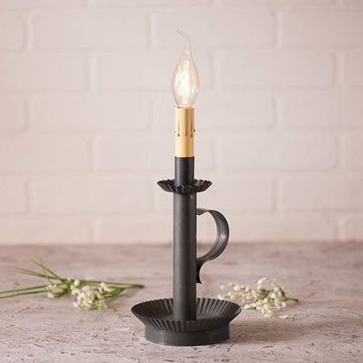 Country LightingClassic Colonial Candlestick Accent Light in Kettle Blackaccent lightaccent lightingSaving Shepherd