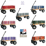 Wheelbarrows, Carts & WagonsALL TERRAIN BERLIN FLYER WAGON - Beach Garden Cart in 8 Bright Colors AMISH USAAmishWheelsoutdoorSaving Shepherd