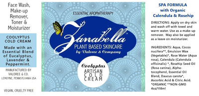 Cold CreamCOOLYPTUS Cold Cream Spa Formula with Rosehip & Calendula Natural Organic Non-GMO VeganACEbutterSaving Shepherd