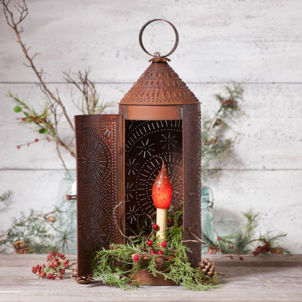 Country LightingPrimitive Colonial Chimney 22