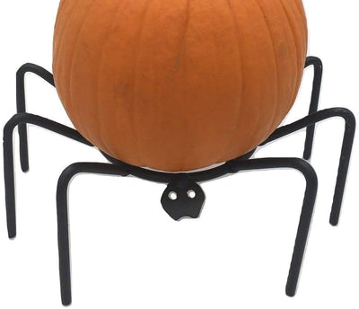 Norman Beiler MetalcraftMetal Spider Fall Decoration Pumpkin Mum Plant Display Candy Dish HolderAmish Blacksmithcountry accentsSaving Shepherd