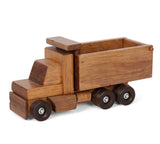 Wooden & Handcrafted ToysLarge DUMP TRUCK - Handmade Working Construction Wood ToychildrenchildrensSaving Shepherd