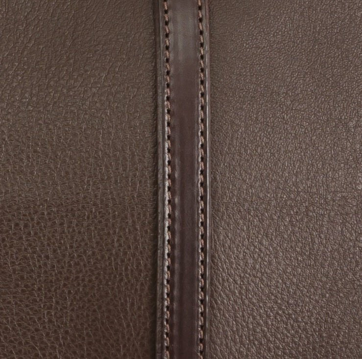Leather Purse SADDLE BAG Stitched Leather Purse with Concho – Saving ...