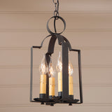 Country LightingDOUBLE SADDLE TIN PENDANT LIGHT Handcrafted 4 Candelabra Primitive Ceiling Lightblackened tincandlabraSaving Shepherd
