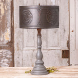 Country LightingDAVENPORT TABLE LAMP with MODERN FARMHOUSE Finishes and ShadelamplightSaving Shepherd