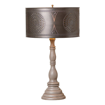 Country LightingDAVENPORT TABLE LAMP with MODERN FARMHOUSE Finishes and ShadelamplightSaving Shepherd