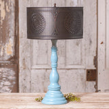 Country LightingDAVENPORT TABLE LAMP with MODERN FARMHOUSE Finishes and ShadelamplightSaving Shepherd