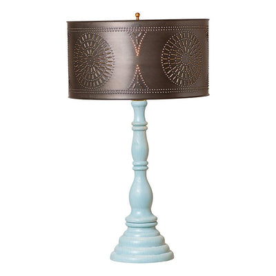 Country LightingDAVENPORT TABLE LAMP with MODERN FARMHOUSE Finishes and ShadelamplightSaving Shepherd