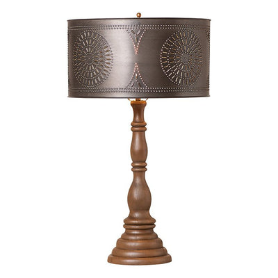 Country LightingDAVENPORT TABLE LAMP with MODERN FARMHOUSE Finishes and ShadelamplightSaving Shepherd