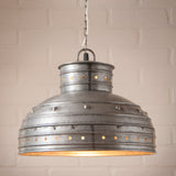 Chandeliers & Ceiling FixturesRETRO BREAKFAST TABLE PENDANT LAMP in Antique Polished Tin Finishaccentaccent lightSaving Shepherd