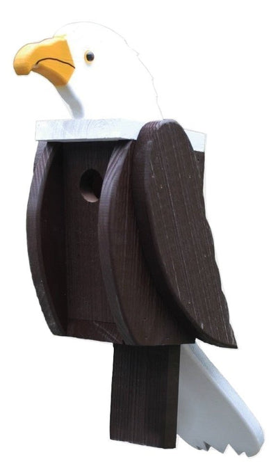 BirdhouseAMERICAN EAGLE BIRDHOUSE - Large Amish Handmade Bird Housebirdbird houseSaving Shepherd