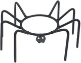 Metal Spider Fall Decoration Pumpkin Mum Plant Display Candy Dish Holder