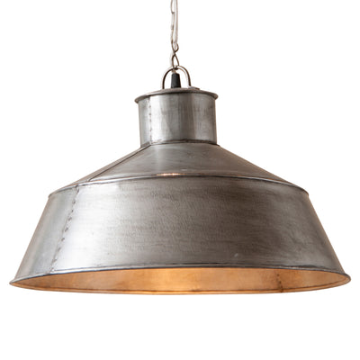 Chandeliers & Ceiling FixturesLARGE SPRINGHOUSE PENDANT Light in Antique Polished Tin Finishaccentaccent lightSaving Shepherd