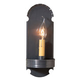Foot Sconce - Primitive Tin Wall Fixture - Handcrafted in 2 Finishes