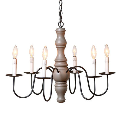 Chandeliers & Ceiling FixturesLARGE "GETTYSBURG" COLONIAL CHANDELIER - EARL GRAY FINISHceiling lightceiling light fixtureSaving Shepherd