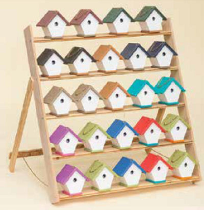 Bird HouseWREN BIRD HOUSE - Amish Handmade Weatherproof Poly Hanger - 17 Color Choicesbirdbird houseSaving Shepherd