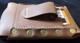 Handtooled LeatherHANDMADE LEATHER PHONE CASE & WALLET Dark w/ Stud Belt Holster iPHONE Plus GalaxyAmishbelt holsterSaving Shepherd