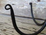 Herb HookWROUGHT IRON 4 ARM HERB HOOK - Amish Hand Forged Primitive Drying RackcurbSALESaving Shepherd
