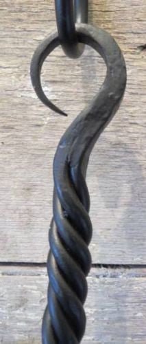 Herb HookWROUGHT IRON HERB HOOK Primitive Hand Forged Hanging Drying RackSALEsaving shepherdSaving Shepherd