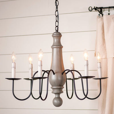 Chandeliers & Ceiling FixturesHandcrafted 6-Arm LARGE NORFOLK Wood Chandelier MADE in the USAchandelierchandeliersSaving Shepherd