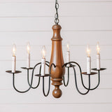 Chandeliers & Ceiling FixturesHandcrafted 6-Arm LARGE NORFOLK Wood Chandelier MADE in the USAchandelierchandeliersSaving Shepherd