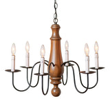 Chandeliers & Ceiling FixturesHandcrafted 6-Arm LARGE NORFOLK Wood Chandelier MADE in the USAchandelierchandeliersSaving Shepherd