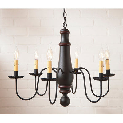 Chandeliers & Ceiling FixturesHandcrafted 6-Arm LARGE NORFOLK Wood Chandelier MADE in the USAchandelierchandeliersSaving Shepherd