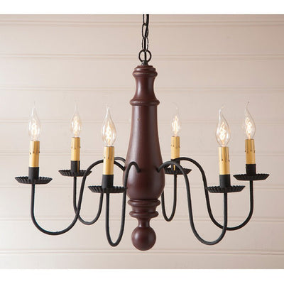 Chandeliers & Ceiling FixturesHandcrafted 6-Arm LARGE NORFOLK Wood Chandelier MADE in the USAchandelierchandeliersSaving Shepherd