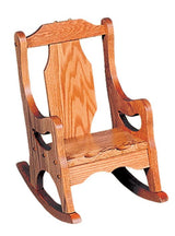 Play Tables & ChairsLARGE CHILDREN'S OAK ROCKING CHAIR Amish Handmade Classic Rockerchildrenchildren furnitureSaving Shepherd