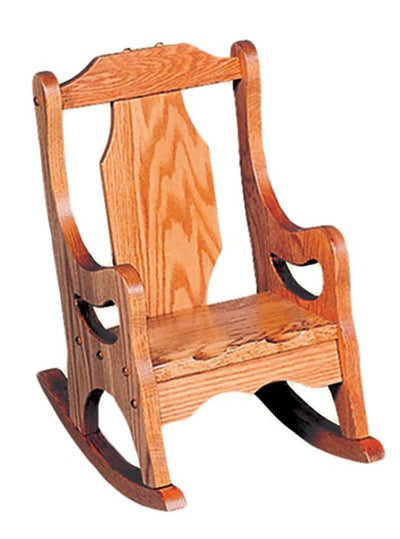 Play Tables & ChairsLARGE CHILDREN'S OAK ROCKING CHAIR Amish Handmade Classic Rockerchildrenchildren furnitureSaving Shepherd