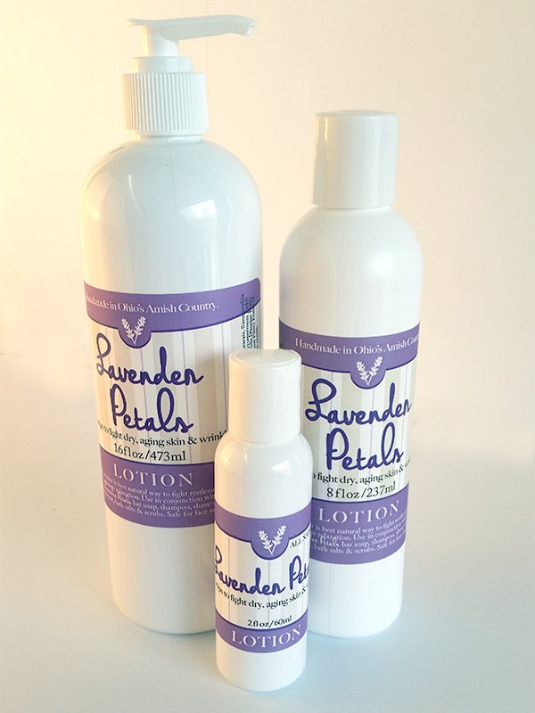 Skin CareLAVENDER PETALS BODY LOTION ~ All Natural French Lavender Essential Oil and Handmade in the USAACElotionSaving Shepherd